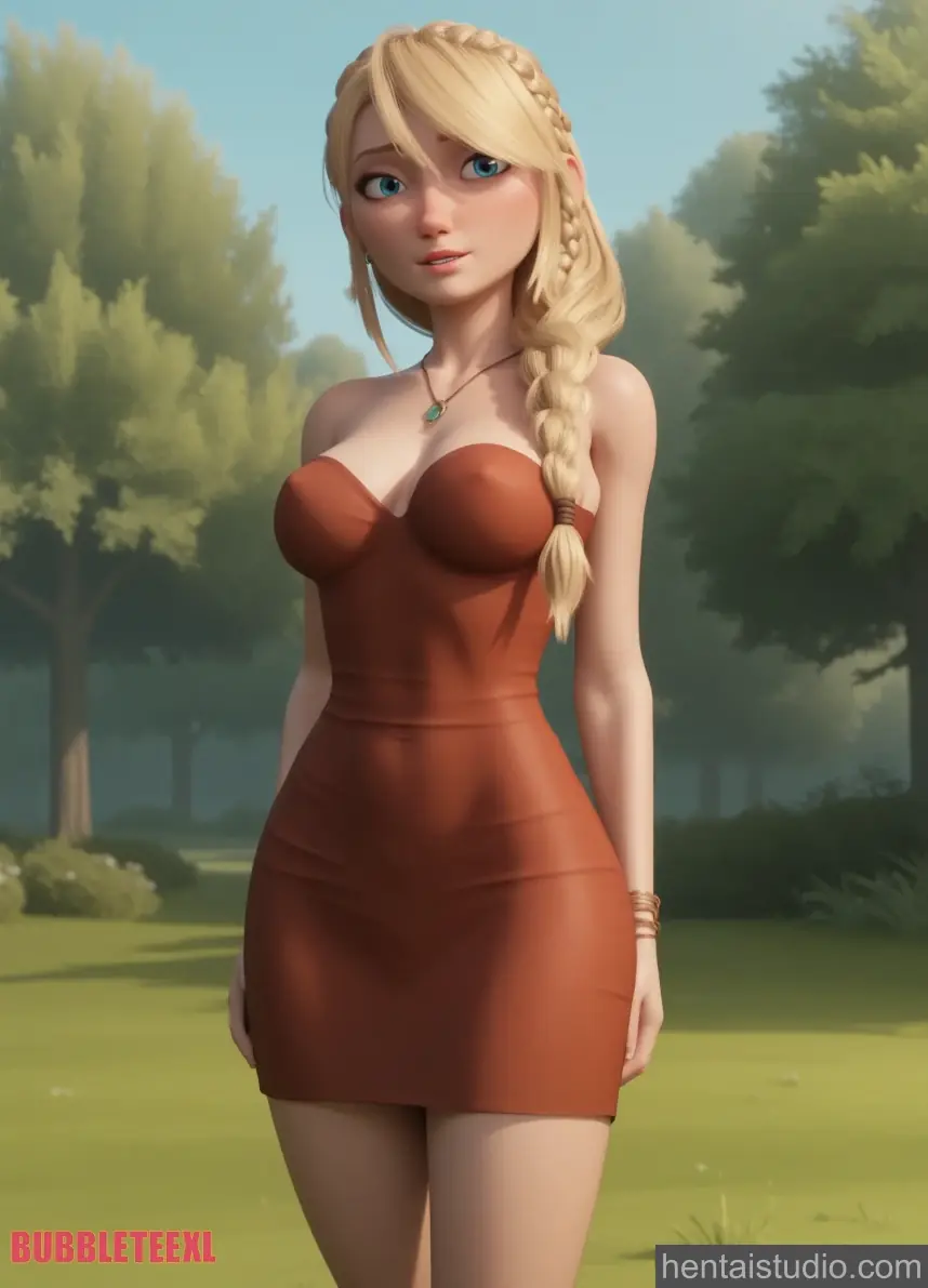 Astrid Hofferson from How To Train Your Dragon hentai art 2 of 40
