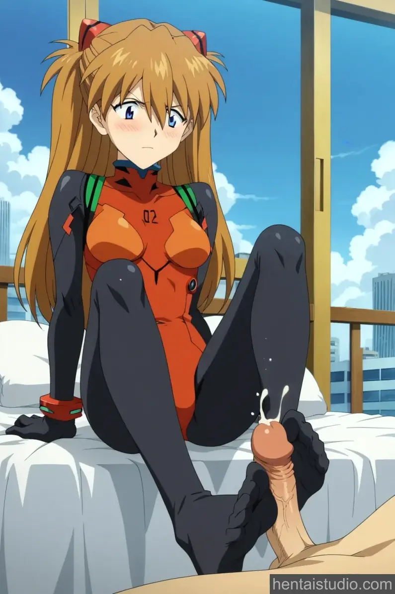 Asuka Langley from Neon Genesis Evangelion hentai art 15 of 92