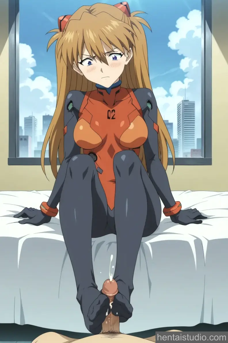 Asuka Langley from Neon Genesis Evangelion hentai art 16 of 92