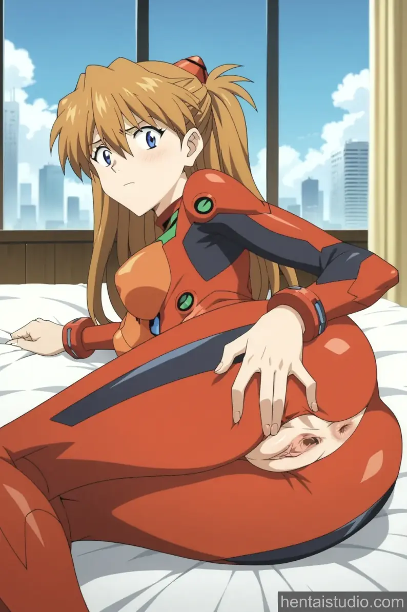 Asuka Langley from Neon Genesis Evangelion hentai art 7 of 92