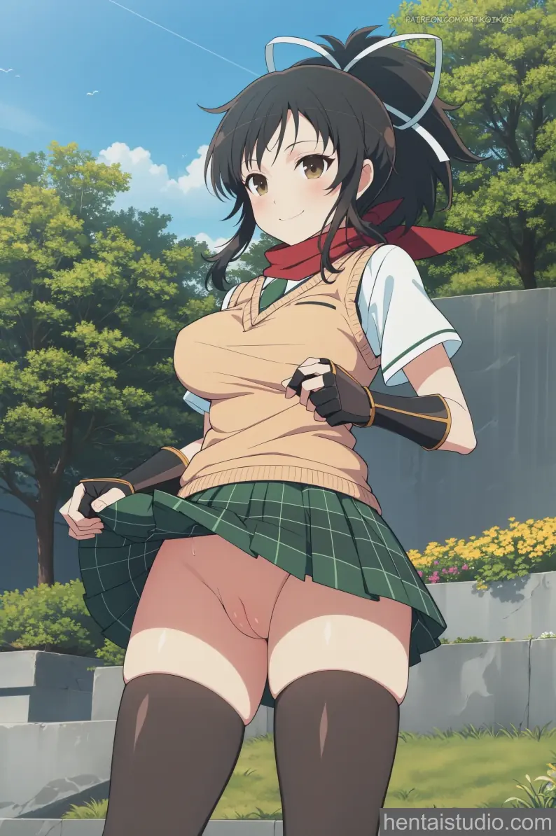 Asuka from Senran Kagura hentai art 1 of 14
