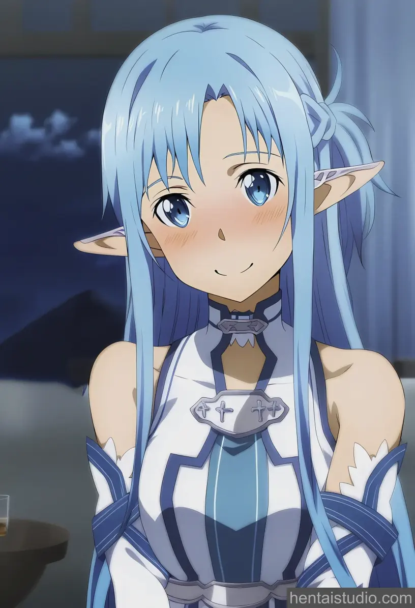 Asuna from Sword Art Online hentai art 16 of 58
