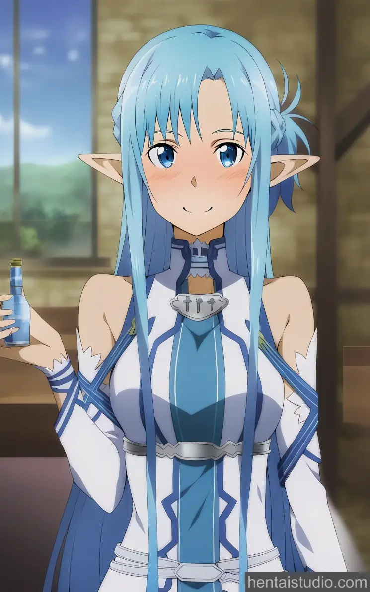 Asuna from Sword Art Online hentai art 3 of 58