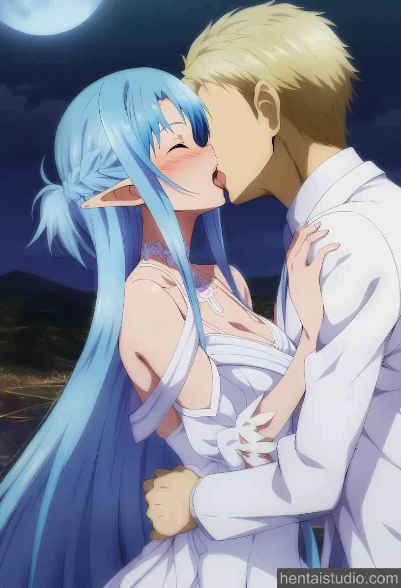 Asuna from Sword Art Online hentai art 40 of 58