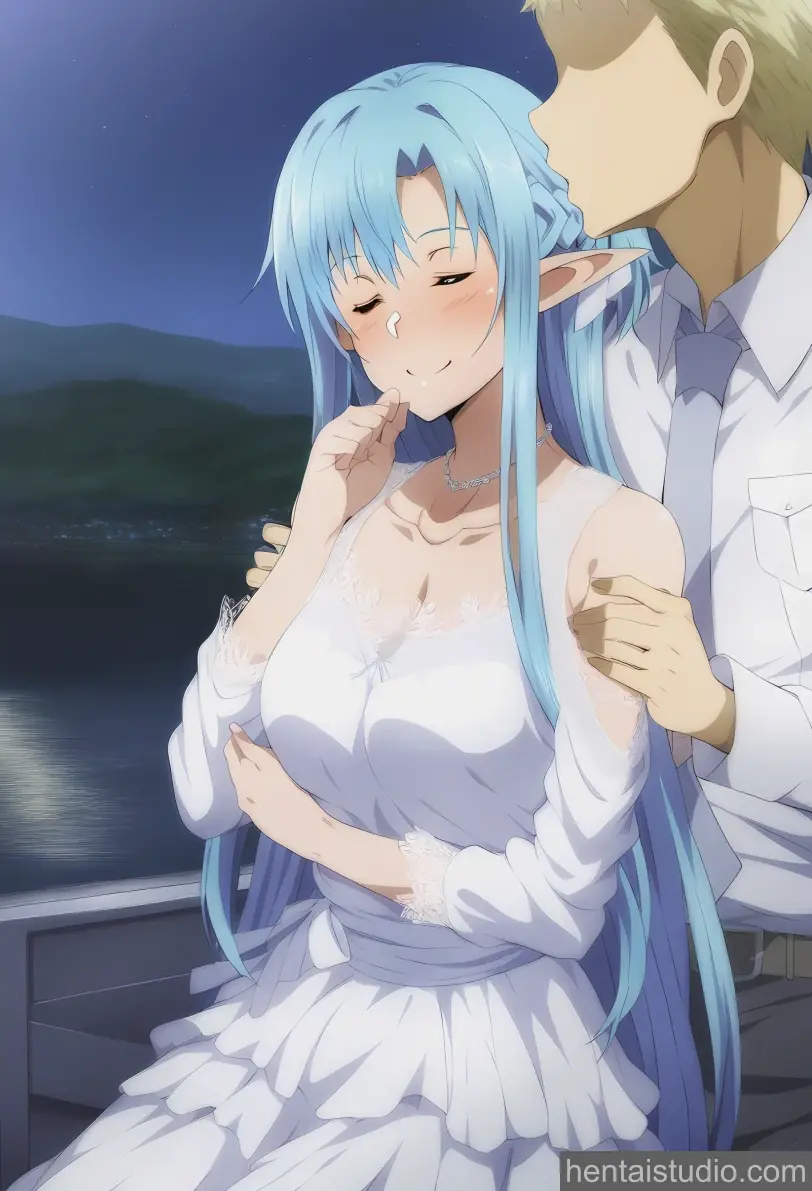 Asuna from Sword Art Online hentai art 41 of 58