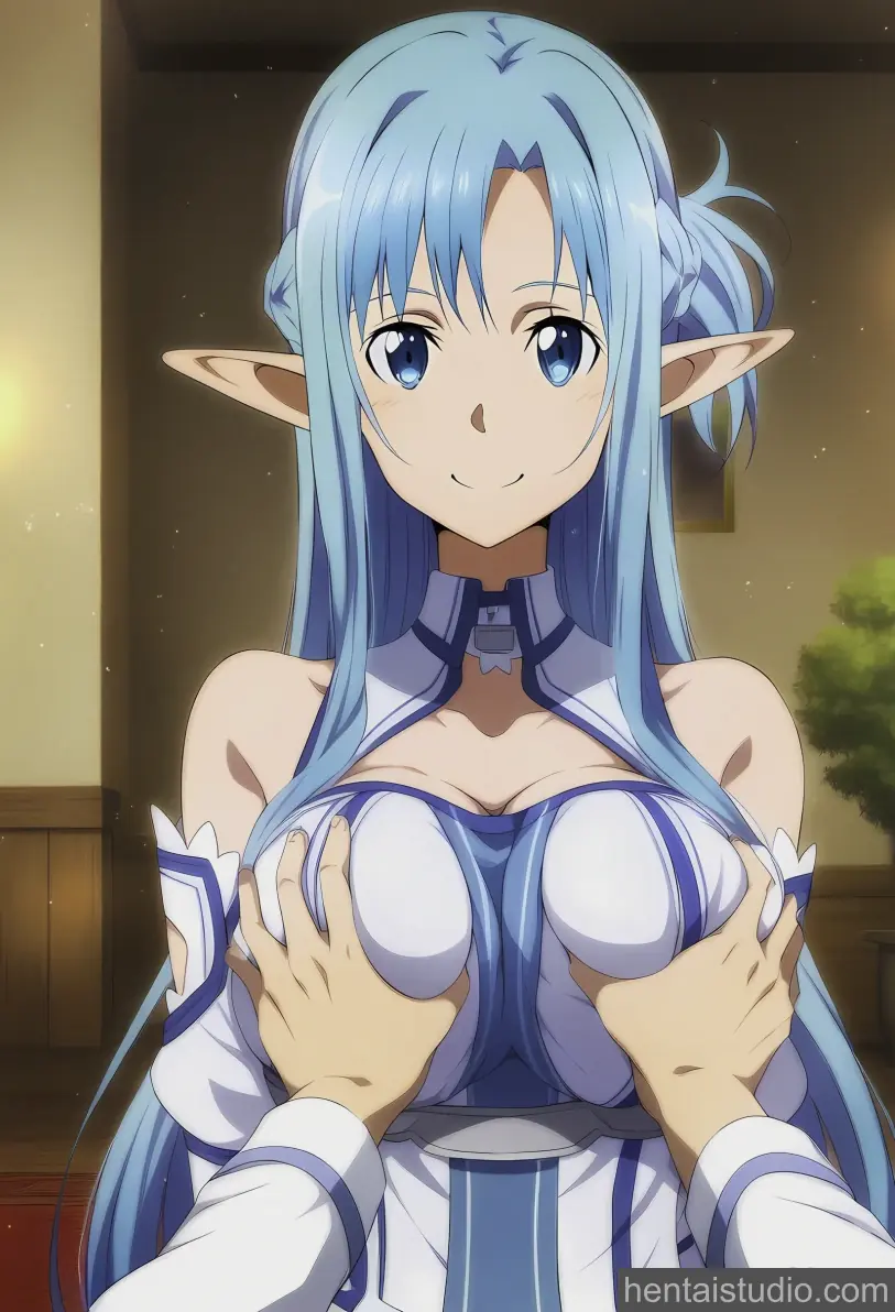 Asuna from Sword Art Online hentai art 43 of 58