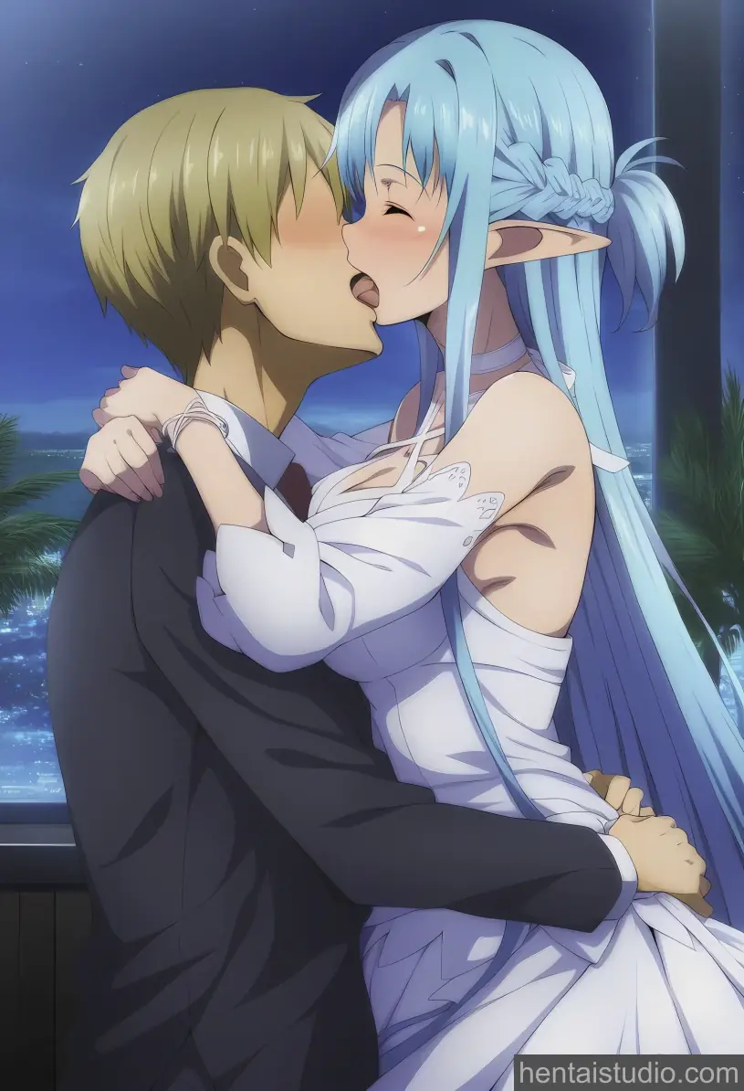 Asuna from Sword Art Online hentai art 50 of 58