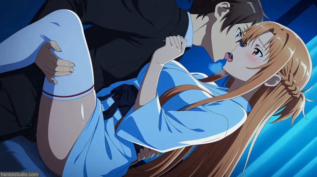 Asuna Yuuki from Sword Art Online hentai art 14 of 128