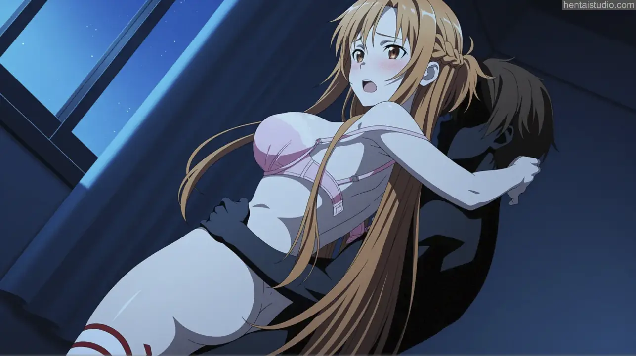 Asuna Yuuki from Sword Art Online hentai art 46 of 128