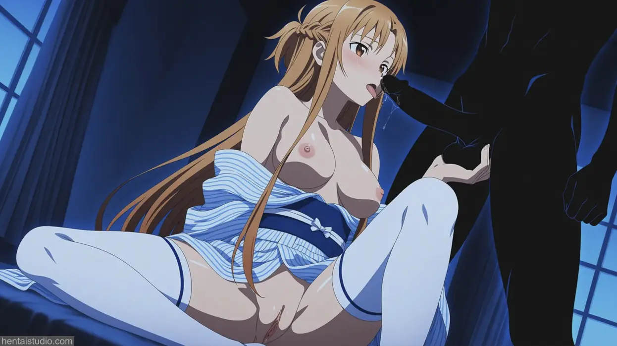 Asuna Yuuki from Sword Art Online hentai art 91 of 128