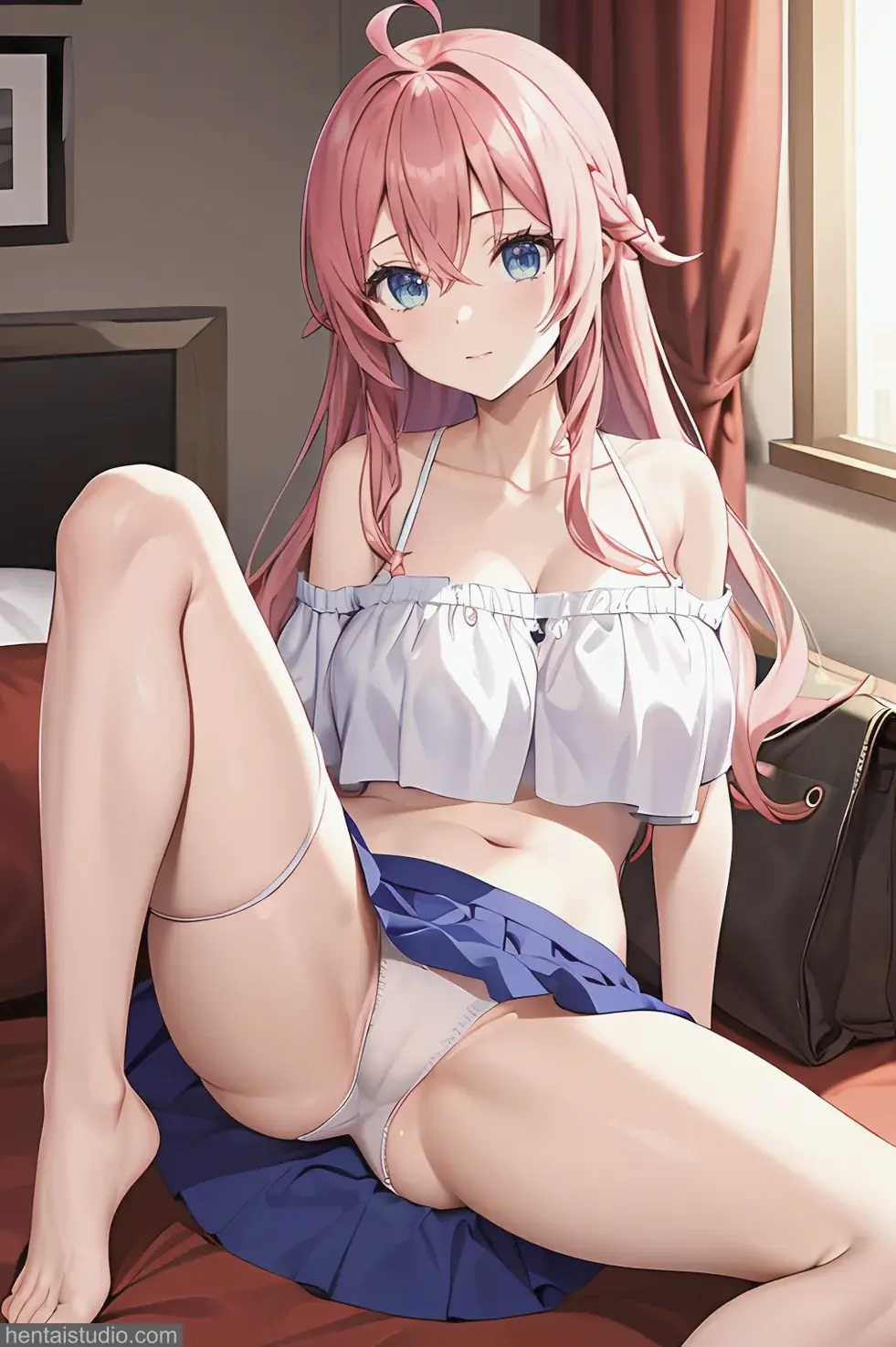 Atena Saotome from Mother Of The Goddess' Dormitory hentai art 15 of 50