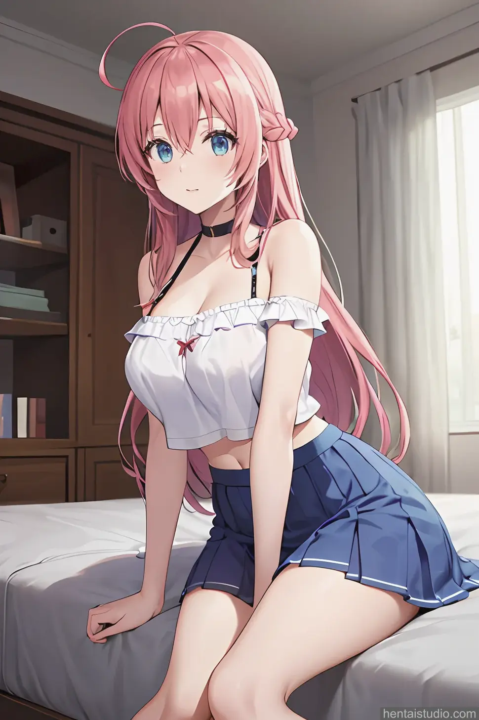 Atena Saotome from Mother Of The Goddess' Dormitory hentai art 23 of 50