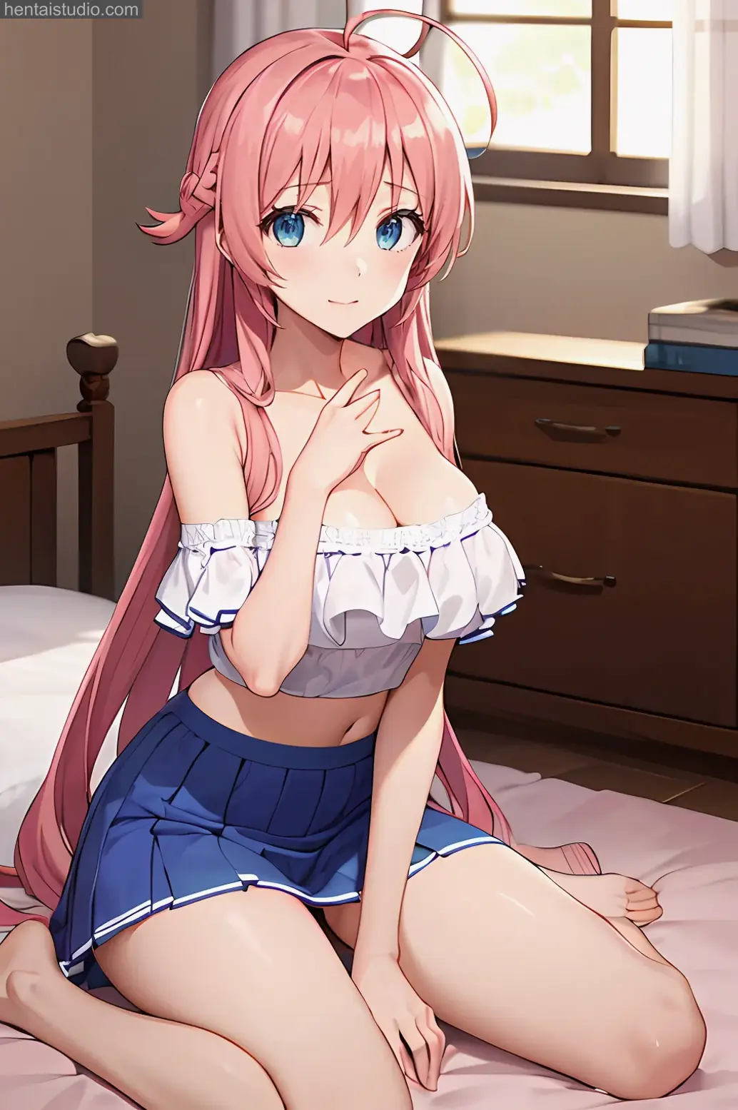 Atena Saotome from Mother Of The Goddess' Dormitory hentai art 46 of 50