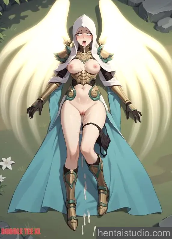 Auriel from Diablo hentai art 4 of 24