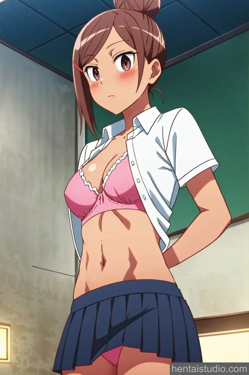 Ayaka Uehara from How Heavy Are The Dumbbelss You Lift hentai art 16 of 52