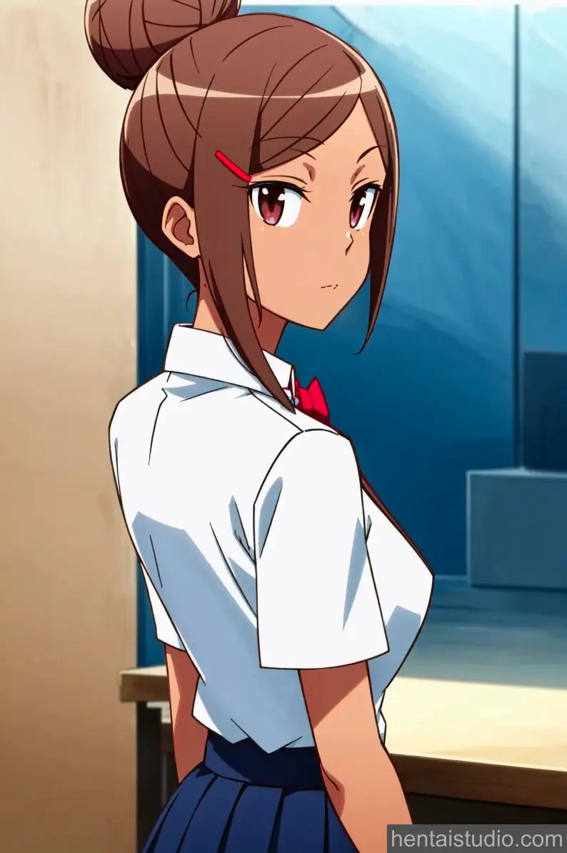 Ayaka Uehara from How Heavy Are The Dumbbelss You Lift hentai art 3 of 52