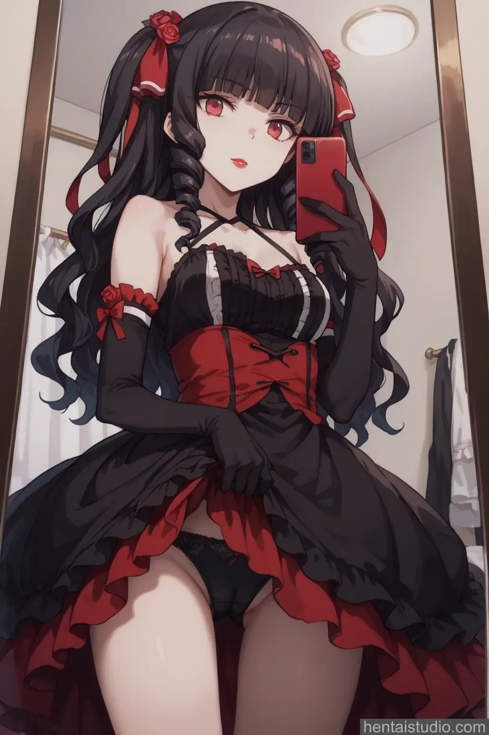 Ayako Kuroba from The Irregular At Magic High School: Visitor Arc hentai art 57 of 97