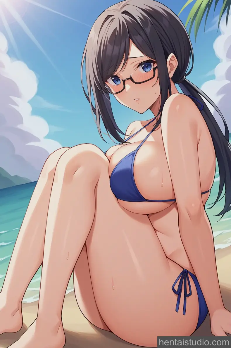 Ayako Takamine from The Girl In The Library: Until The Pure You Falls From Grace hentai art 23 of 35