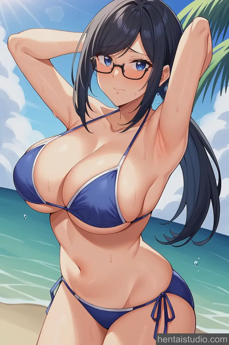 Ayako Takamine from The Girl In The Library: Until The Pure You Falls From Grace hentai art 31 of 35
