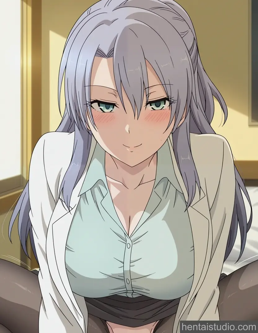 Ayame Himuro from Science Fell In Love So I Tried To Prove It hentai art 7 of 25