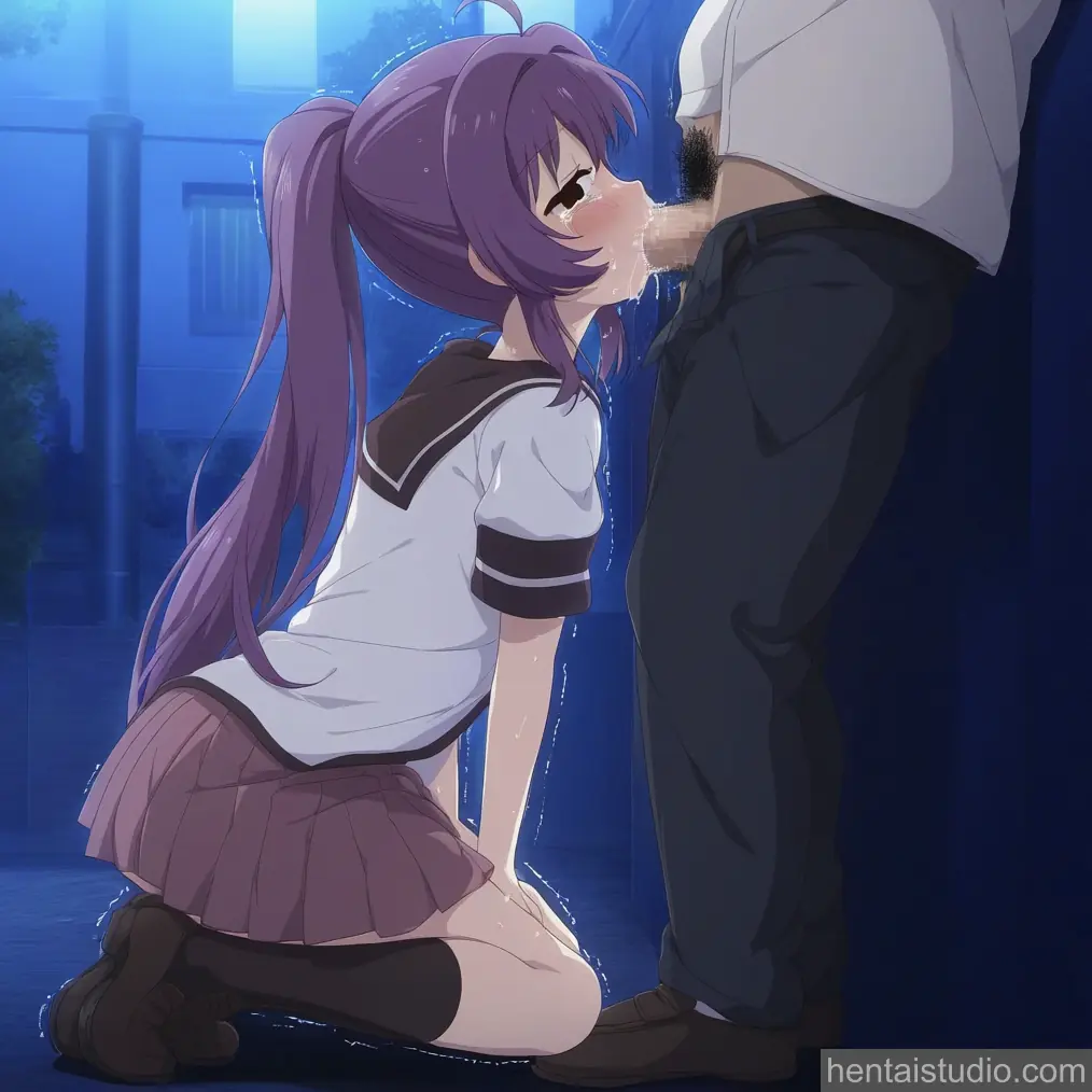 Ayano Sugiura from Yuruyuri hentai art 1 of 2