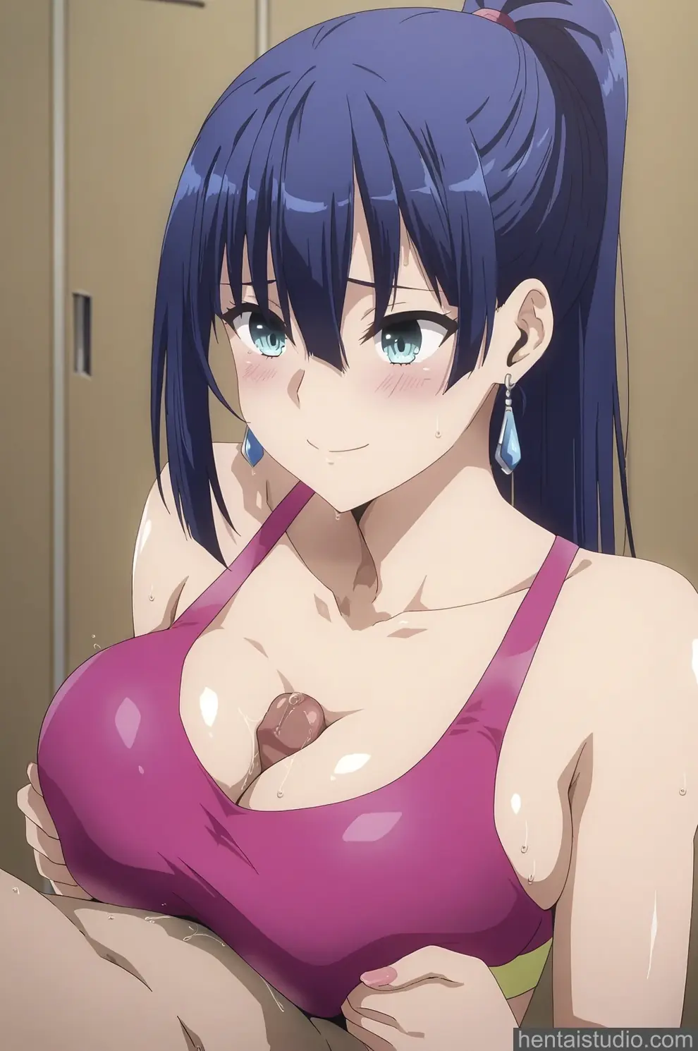 Ayano Yuugiri from Engage Kiss hentai art 37 of 81