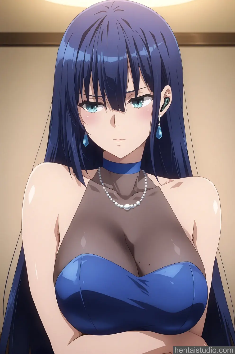 Ayano Yuugiri from Engage Kiss hentai art 78 of 81