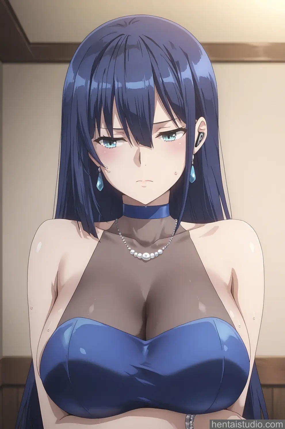 Ayano Yuugiri from Engage Kiss hentai art 80 of 81