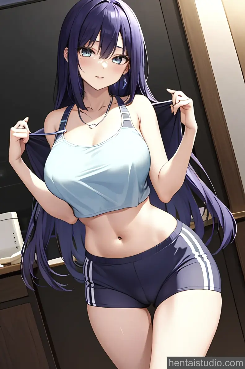 Ayano Yuugiri from Engage Kiss hentai art 24 of 41