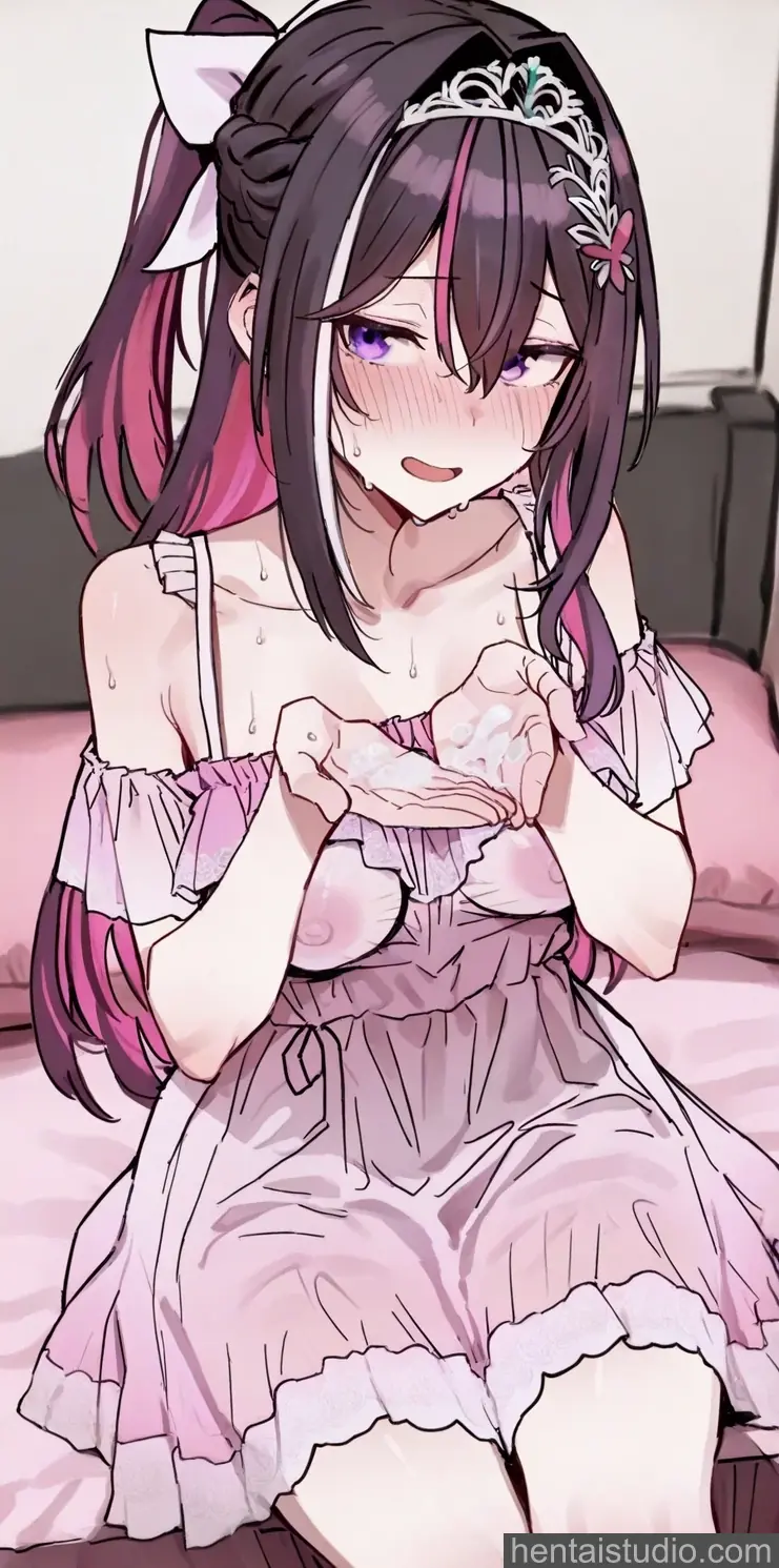 Azki from Hololive hentai art 18 of 80
