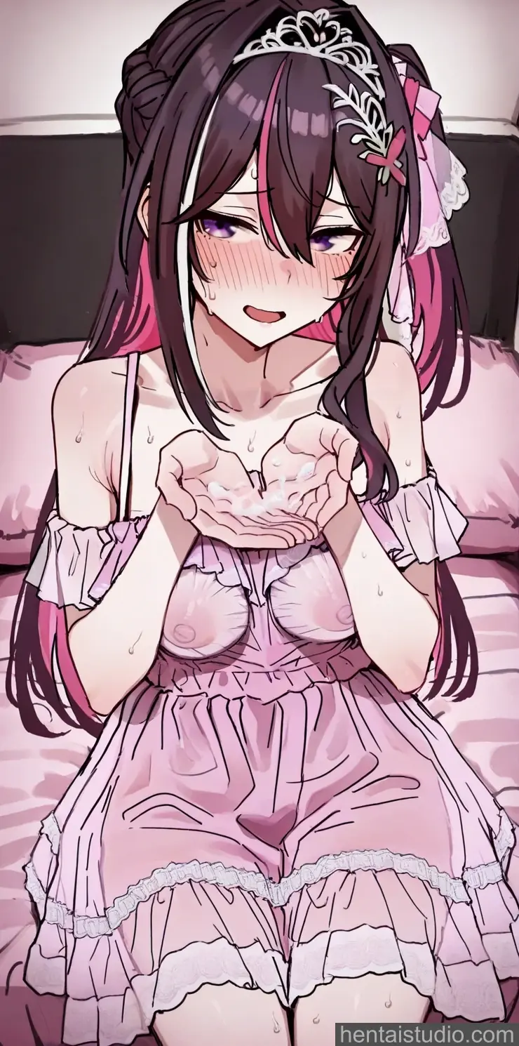 Azki from Hololive hentai art 19 of 80