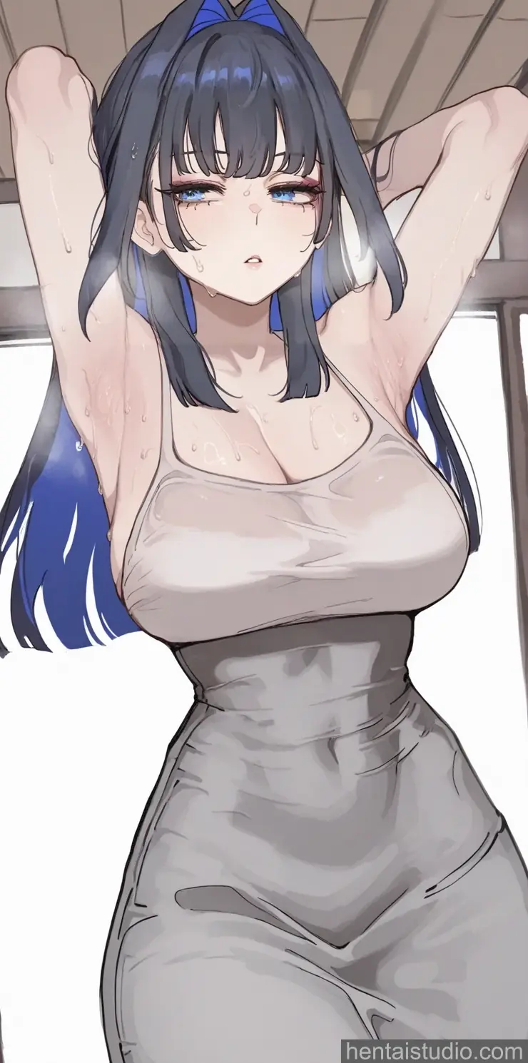 Azki from Hololive hentai art 75 of 80