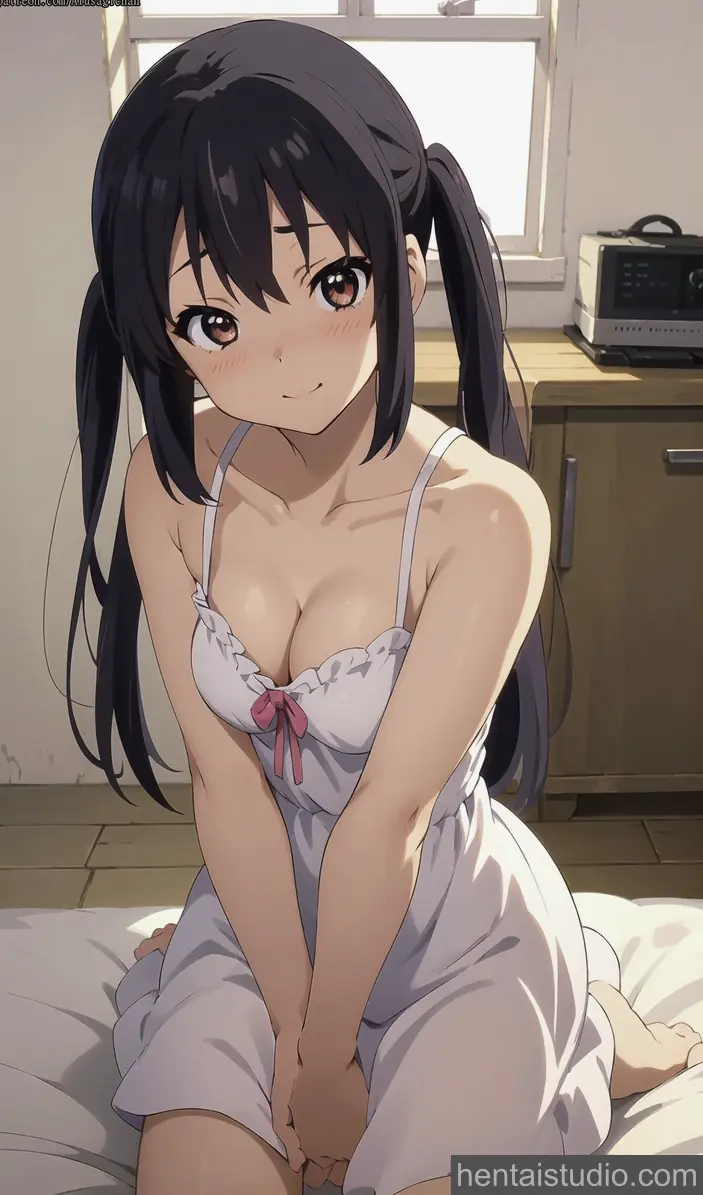 Azusa Nakano from K On hentai art 1 of 10