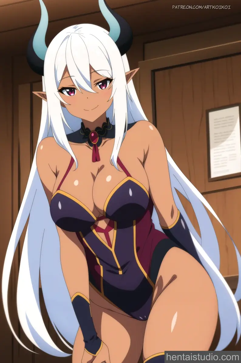 Beelzebub from I've Been Killing Slimes For 300 Years And Maxed Out My Level hentai art 1 of 17