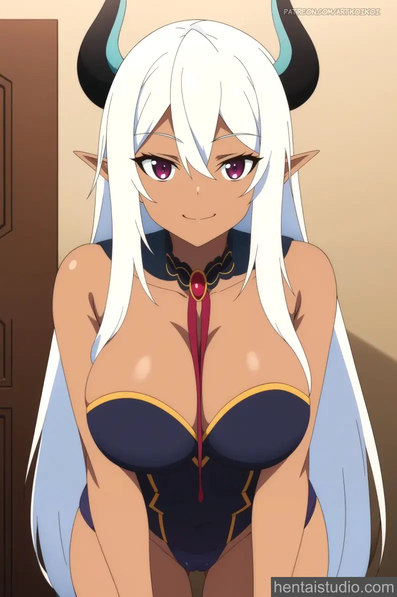 Beelzebub from I've Been Killing Slimes For 300 Years And Maxed Out My Level hentai art 10 of 17