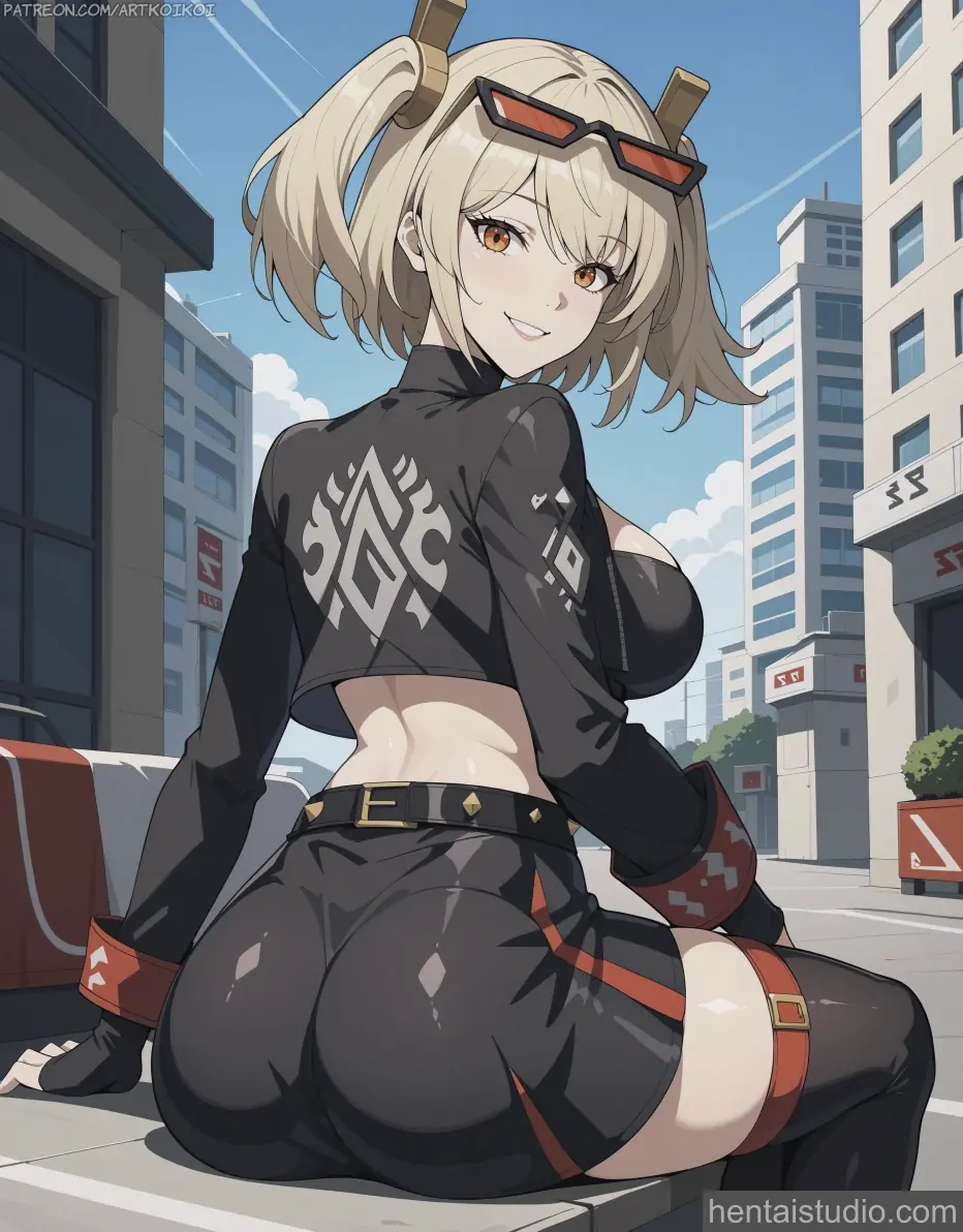 Bernice White from Zenless Zone Zero hentai art 2 of 14