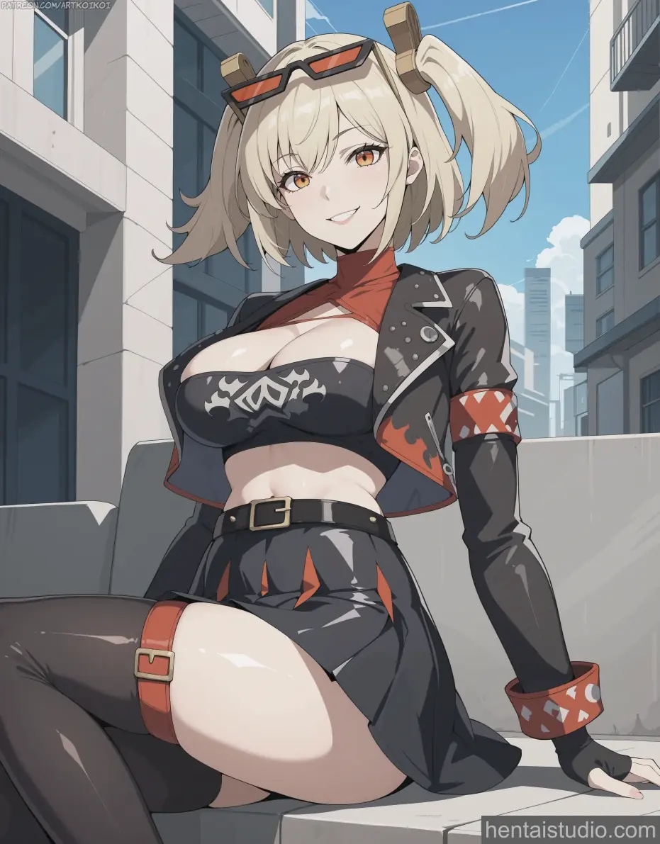Bernice White from Zenless Zone Zero hentai art 3 of 14