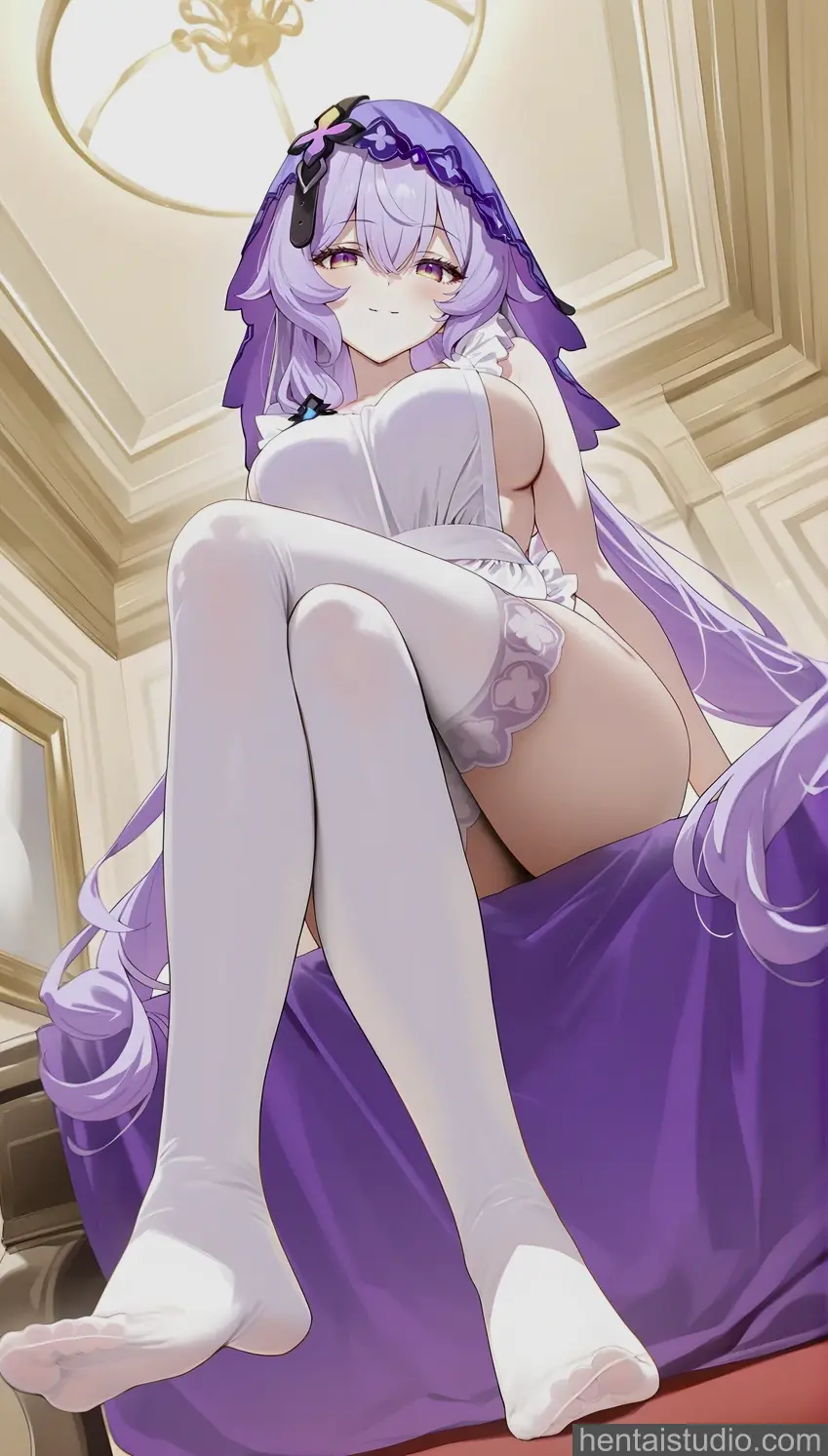 Black Swan from Honkai Star Rail hentai art 5 of 20
