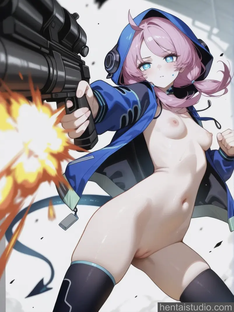 Blue Poison from Arknights hentai art 13 of 122