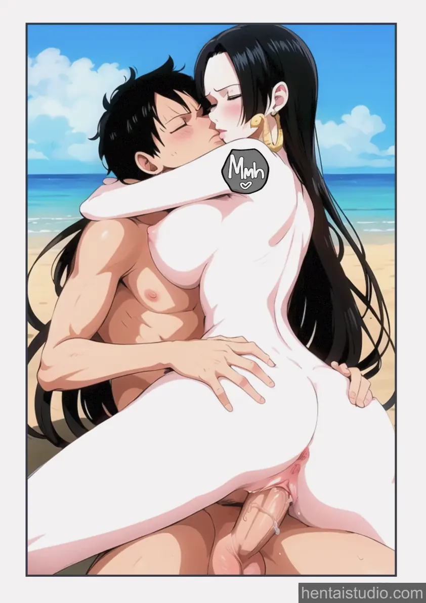 Boa Hancock Luffy from One Piece hentai art 23 of 25