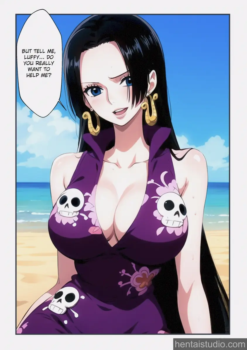 Boa Hancock Luffy from One Piece hentai art 3 of 25