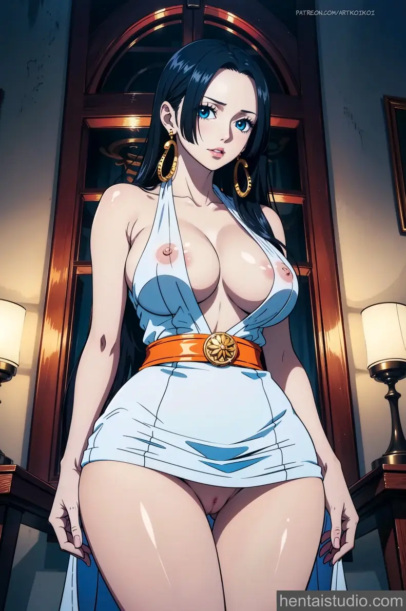 Boa Hancock from One Piece hentai art 1 of 36