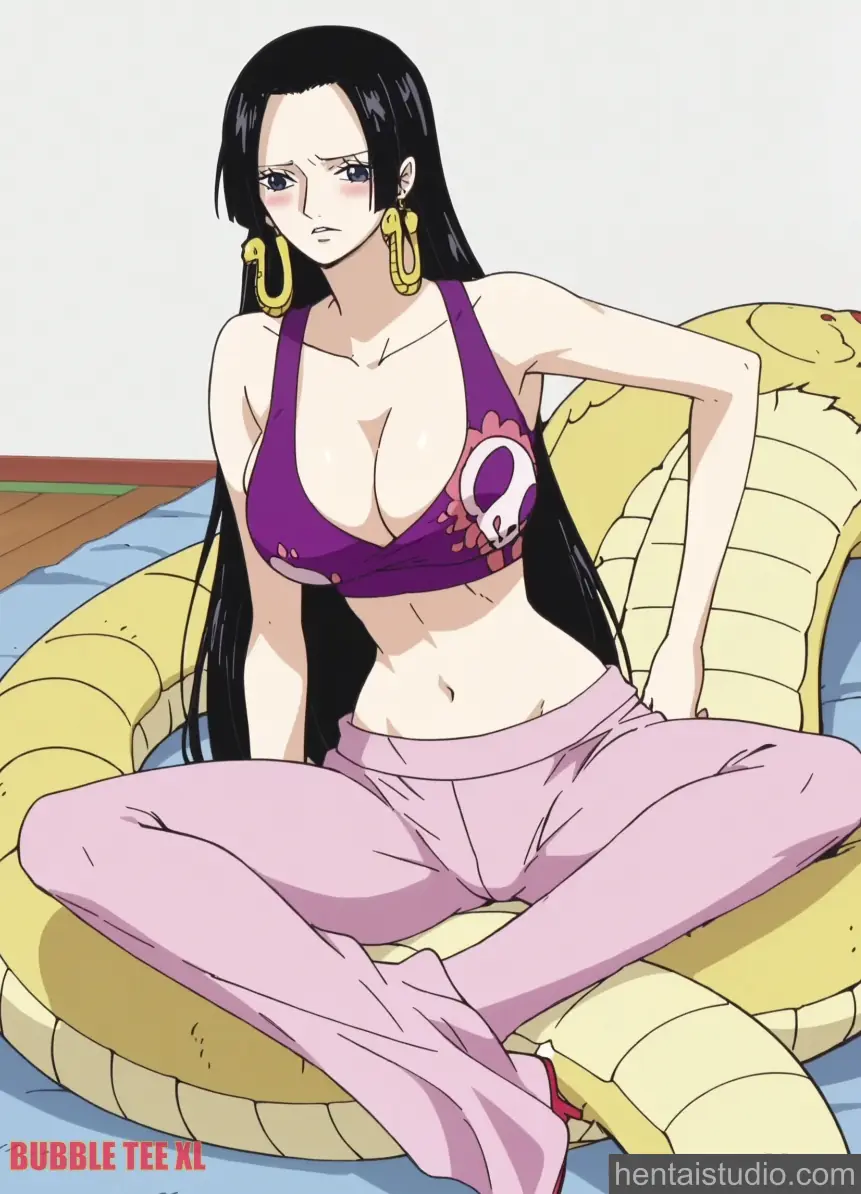 Boa Hancock from One Piece hentai art 7 of 32