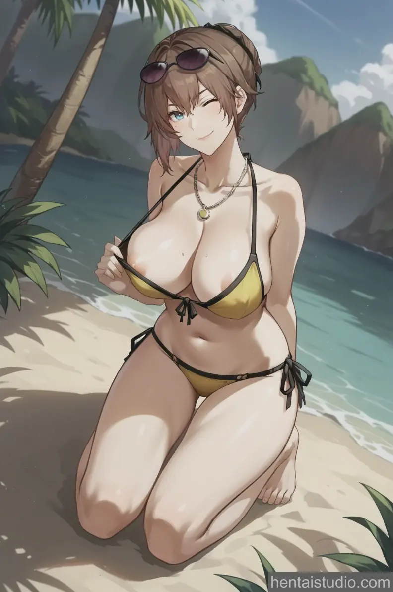 Bridget from Punishing Gray Raven hentai art 52 of 55