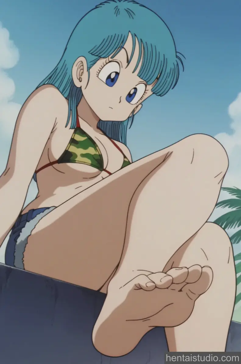 Bulma from Dragon Ball hentai art 2 of 101