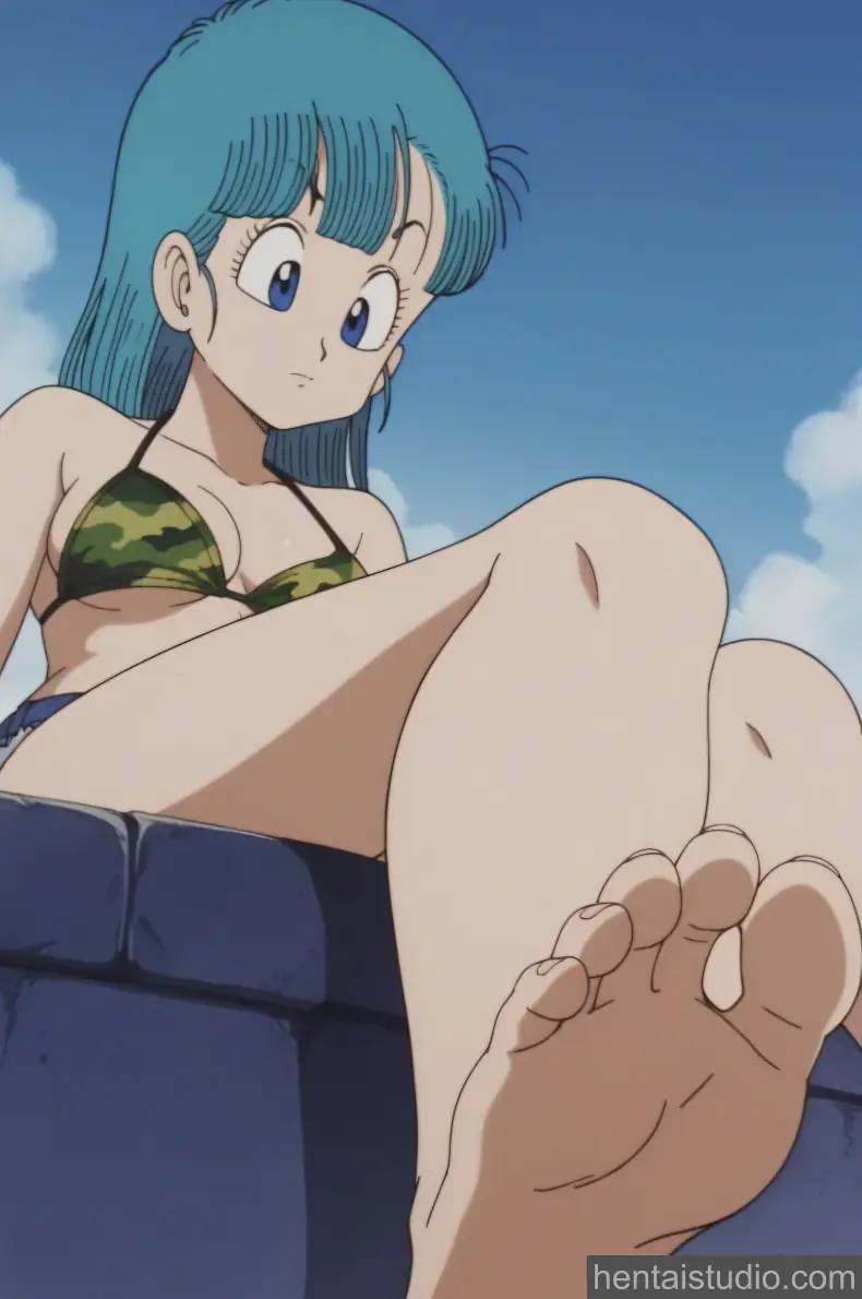 Bulma from Dragon Ball hentai art 3 of 101