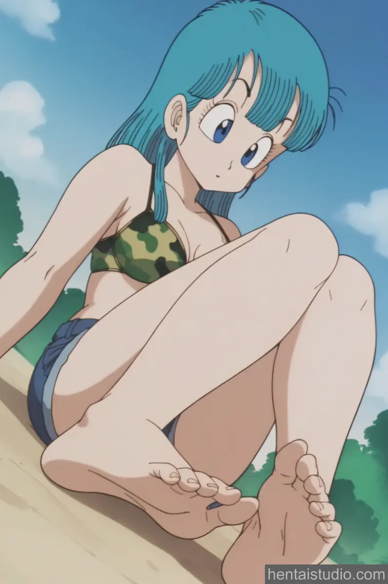 Bulma from Dragon Ball hentai art 4 of 101