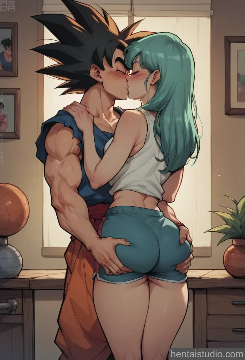 Bulma Goku from Dragon Ball Z hentai art 37 of 67