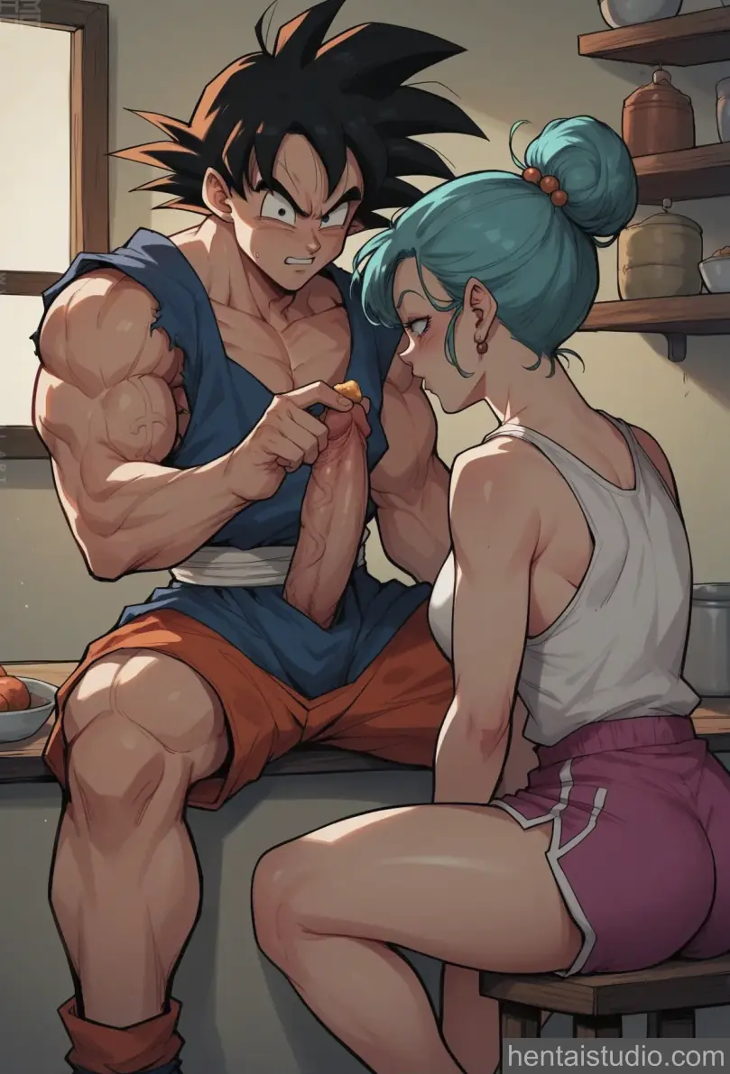 Bulma Goku from Dragon Ball Z hentai art 52 of 67
