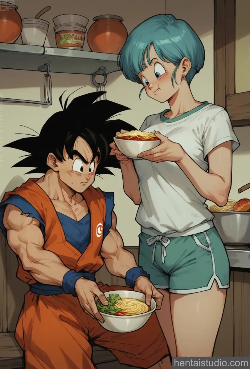 Bulma Goku from Dragonball Z hentai art 1 of 48